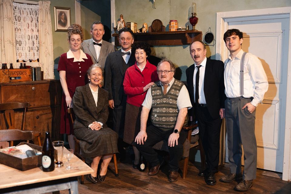 The cast of Brideview Drama Group's production of 'Da' by Hugh Leonard.